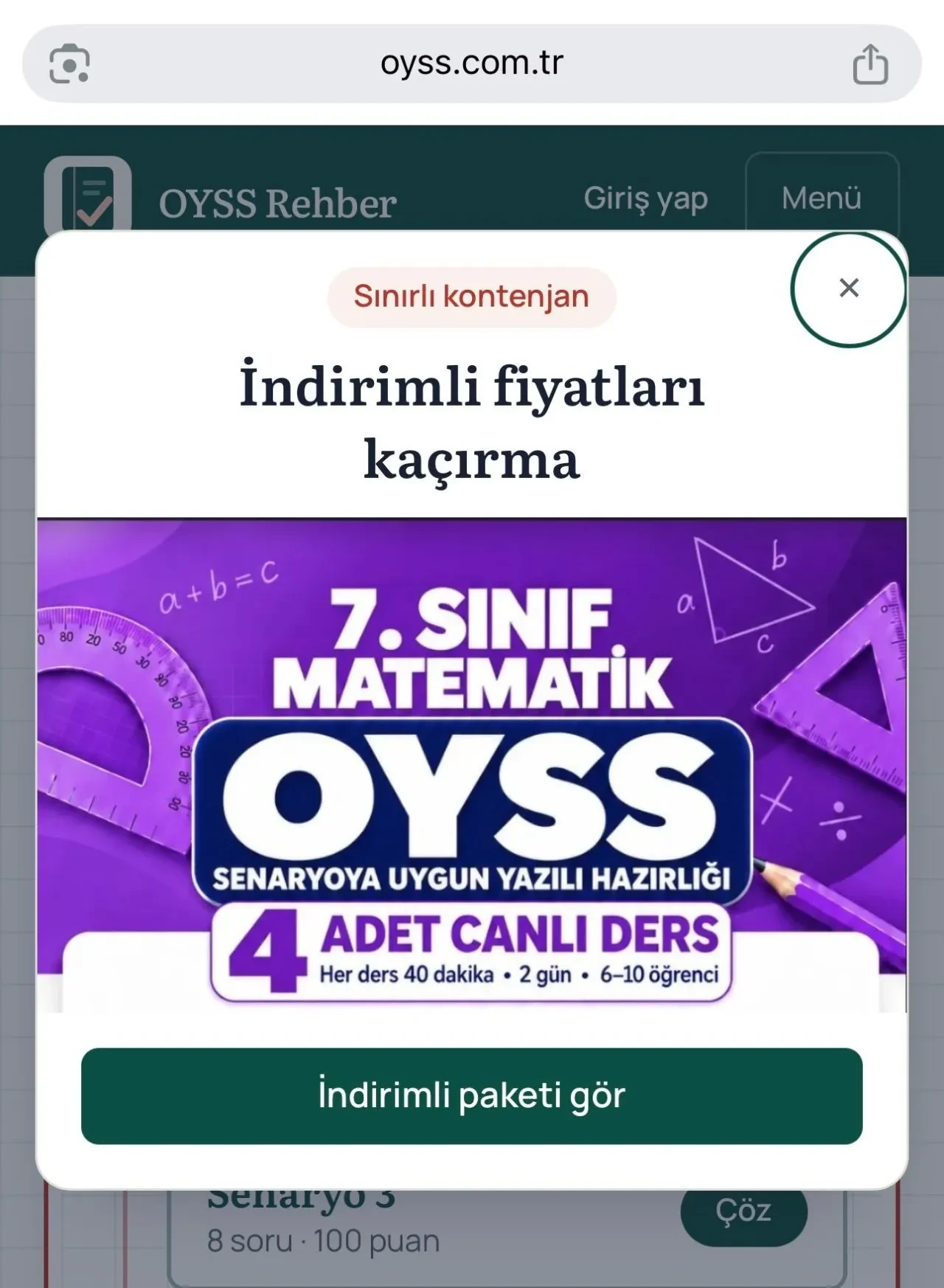 Ortak Yazılı Sınav Sistemi (OYSS) üzerinden dolandırıcılık oyunu: MEB sistemi açmadan fırsatçılar sahaya indi