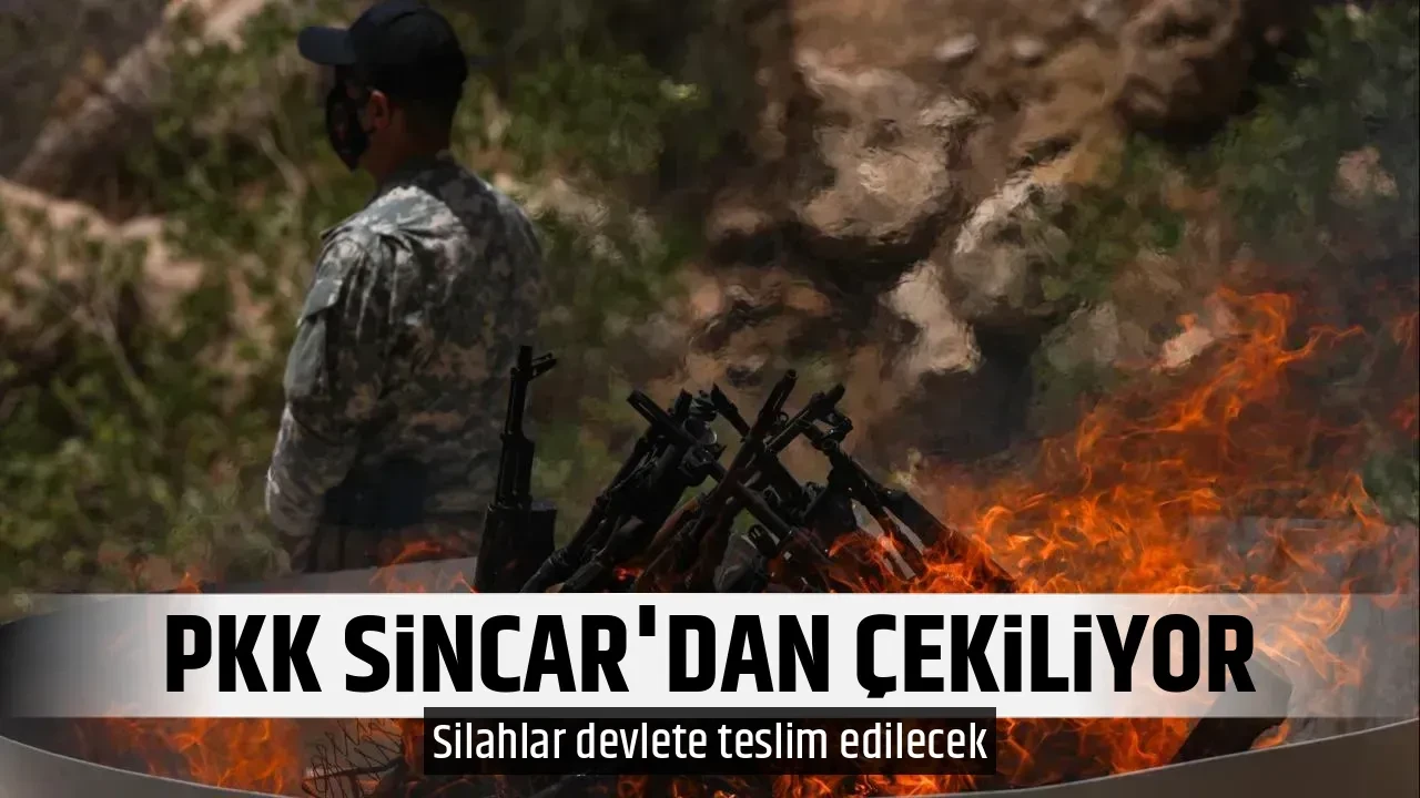 PKK SİNCAR'DAN ÇEKİLİYOR