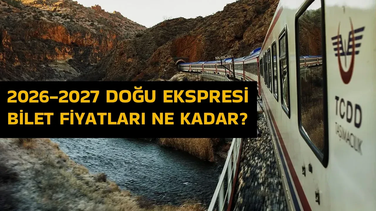 Turistik Doğu Ekspresi 2026-2027 bilet fiyatları belli oldu! Oda ücretleri ve yemekli vagon menü fiyatları ne kadar? Turistik Doğu Ekspresi biletleri ne zaman satışa çıkacak?