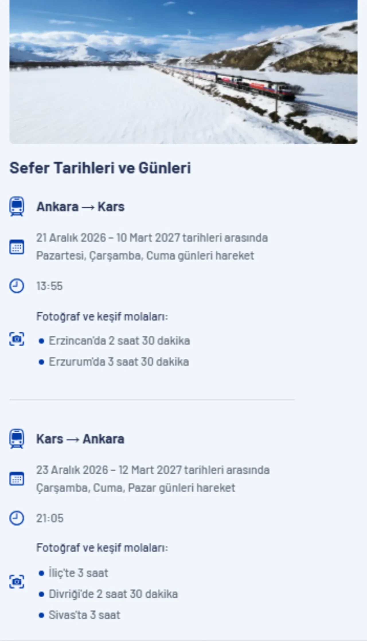 Turistik Doğu Ekspresi 2026-2027 bilet fiyatları belli oldu! Oda ücretleri ve yemekli vagon menü fiyatları ne kadar? Turistik Doğu Ekspresi biletleri ne zaman satışa çıkacak?