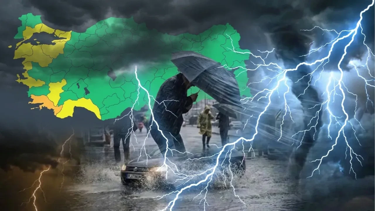 27 Ekim 2026 hava durumu | Meteoroloji sarı ve turuncu kodlu uyarı verdi: Sağanak yağış bu illerde şiddetlenecek