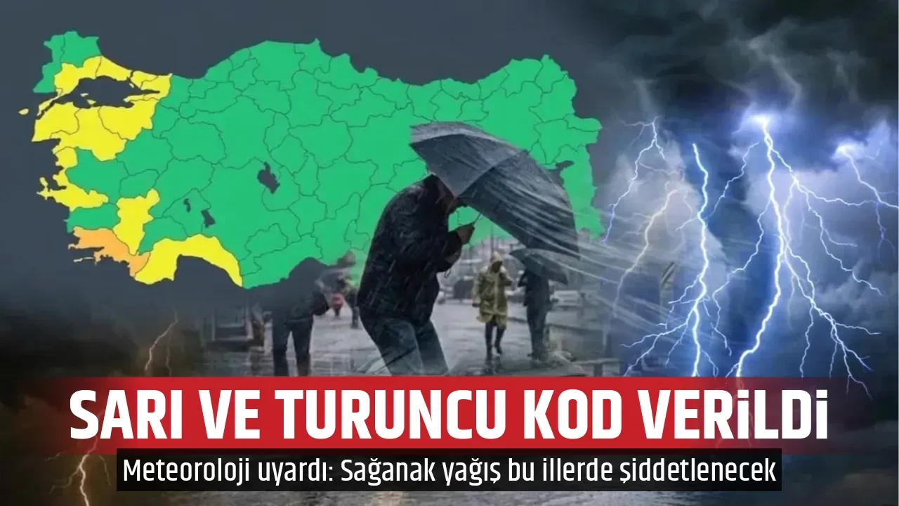 SARI VE TURUNCU KOD VERİLDİ
