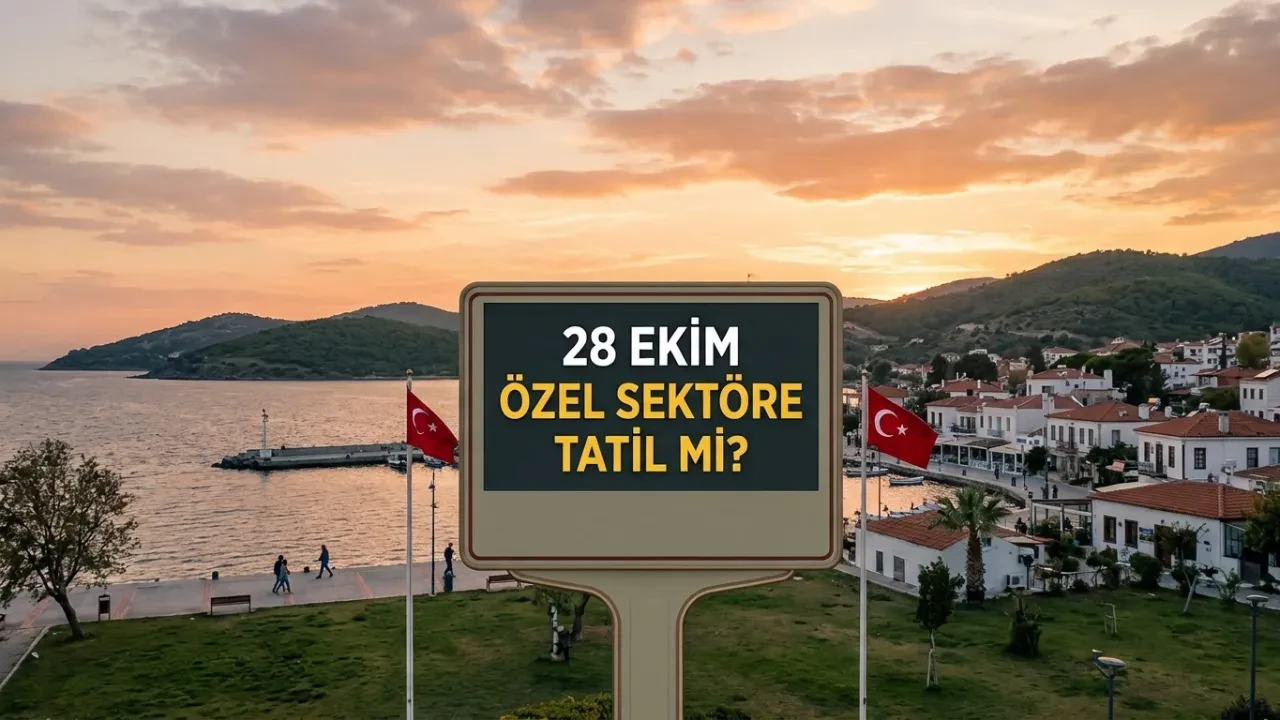 28 Ekim özel sektöre yarım gün mü, tatil mi?