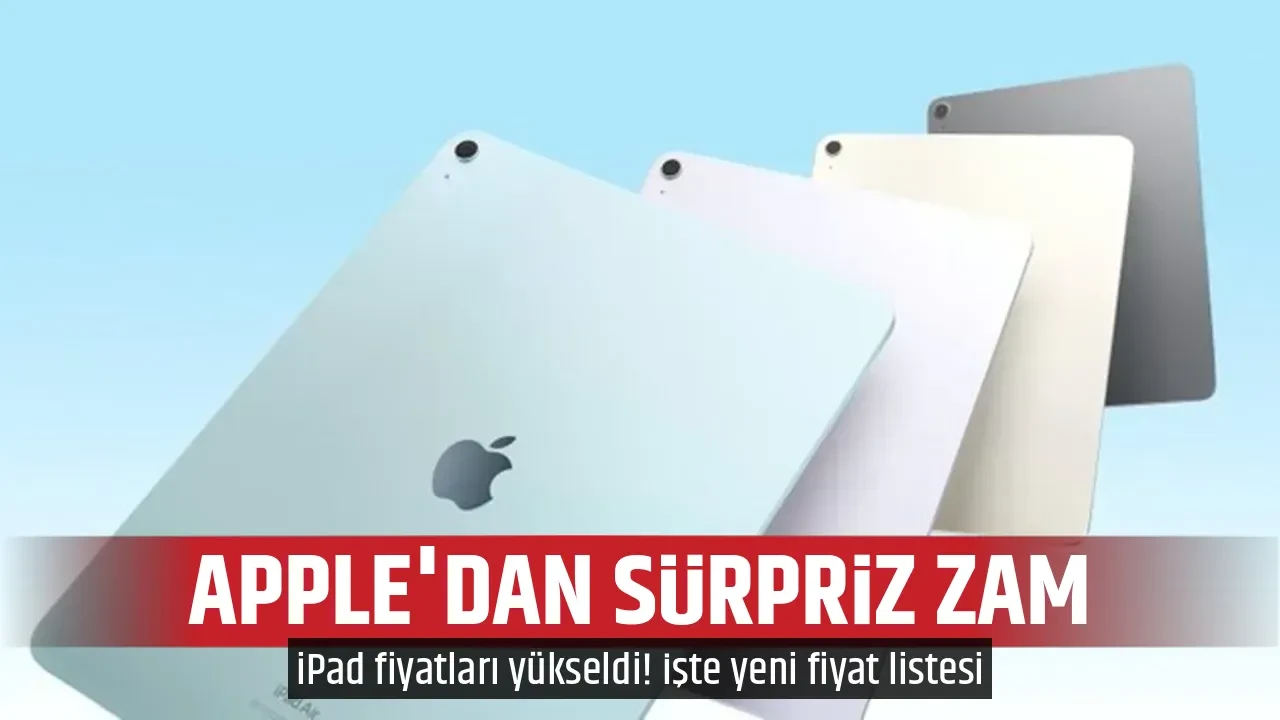 APPLE'DAN SÜRPRİZ ZAM
