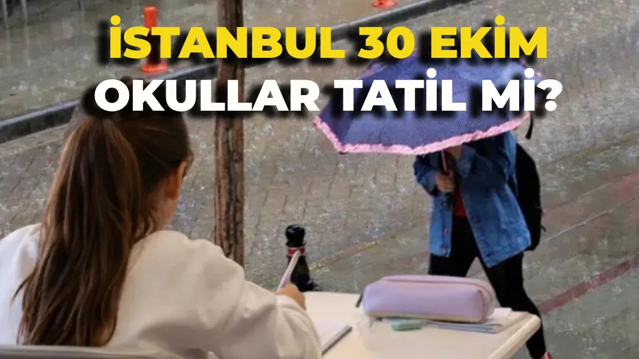 Cumhuriyet Bayramı sonrası 30 Ekim okullar tatil mi oldu? Cuma günü okullar hangi illerde tatil olacak?