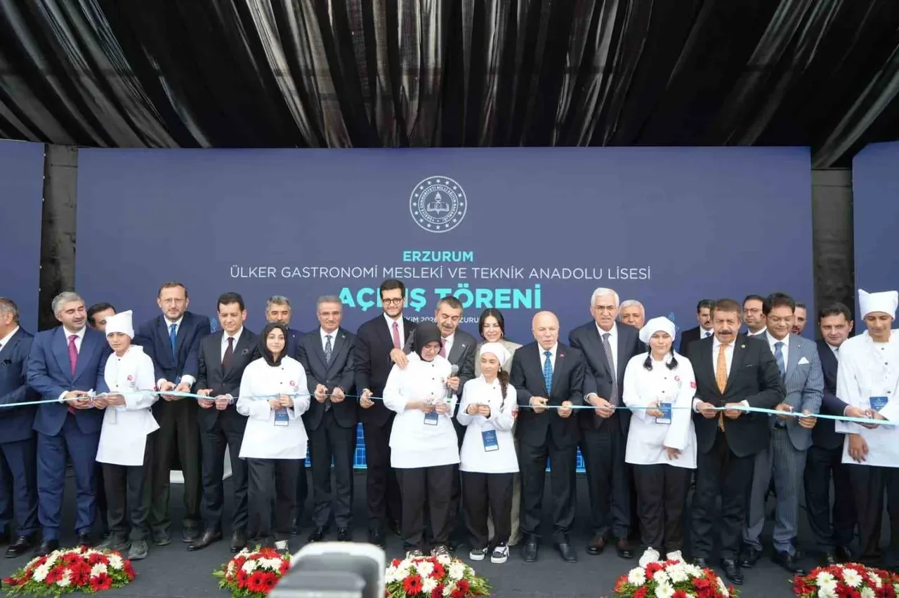 Erzurum’da Türkiye Gastronomi Liseleri Projesi’nin ilk adımı atıldı