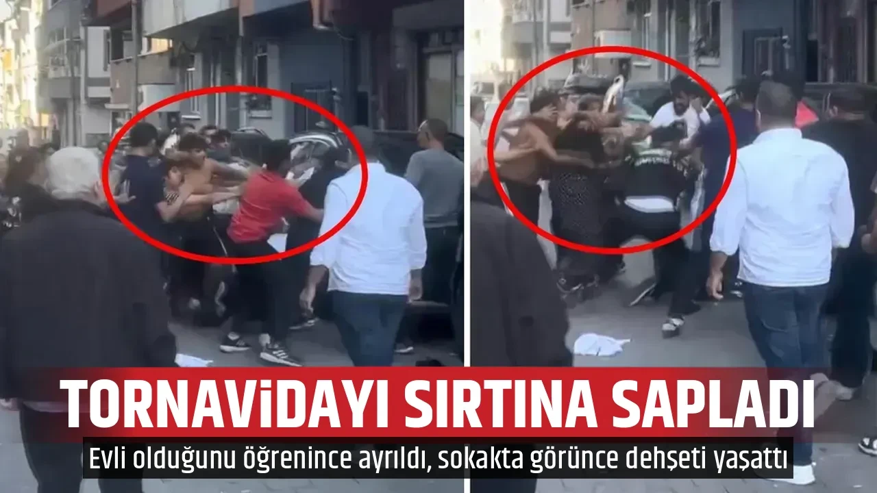 TORNAVİDAYI SIRTINA SAPLADI
