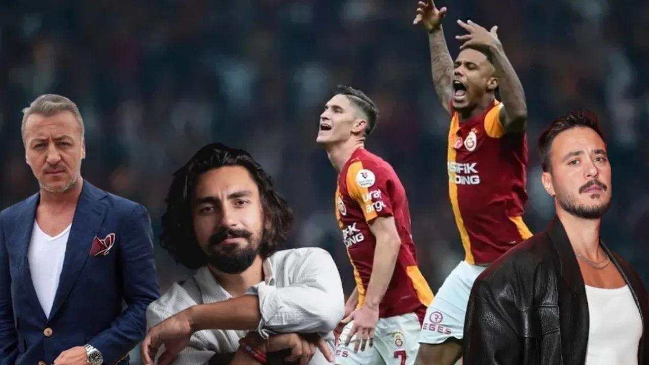 Galatasaray'ın derbi zaferi ünlüleri ayağa kaldırdı! Sosyal medyada kutlama yarışı