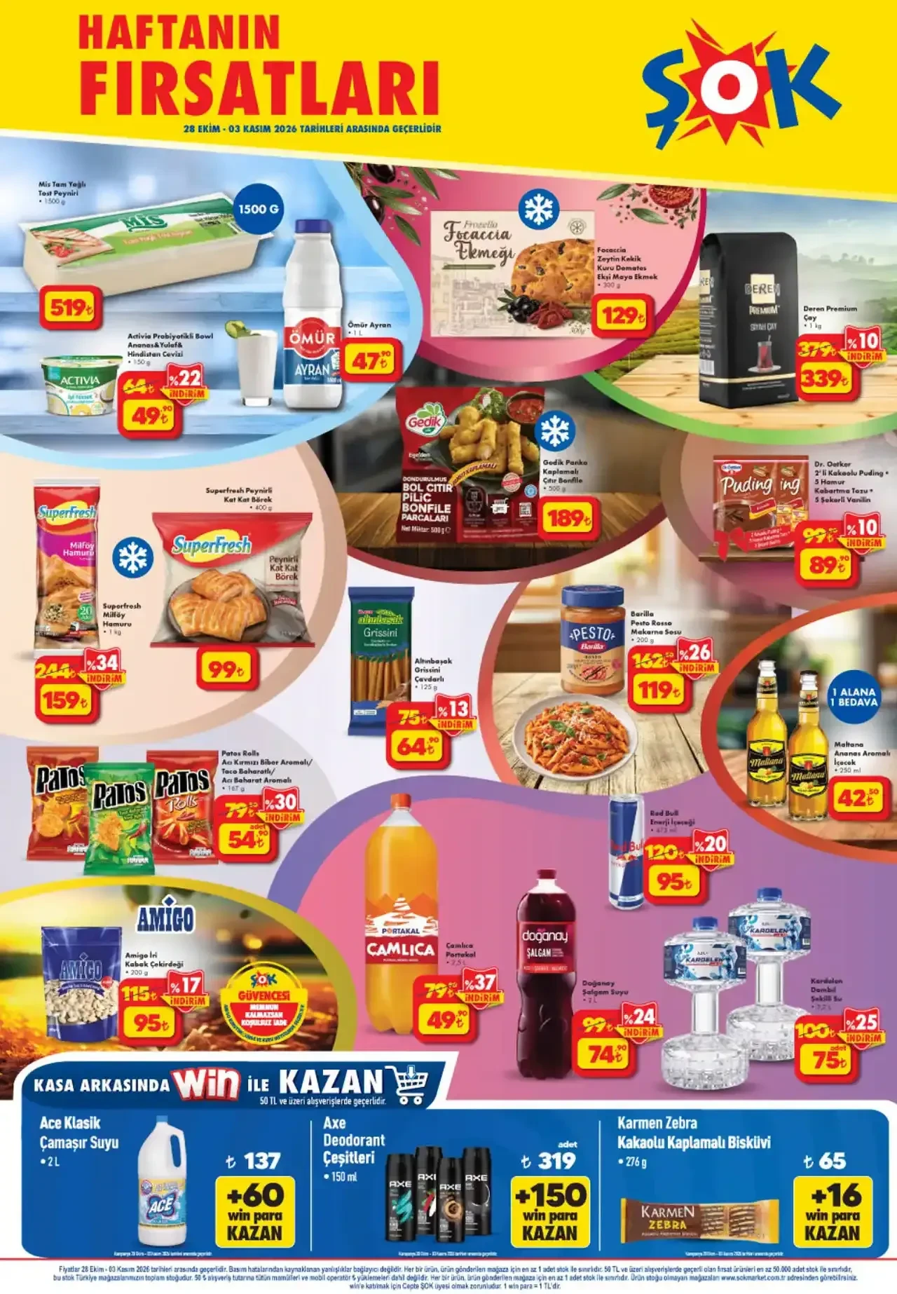 ŞOK 28 Ekim aktüel ürünler kataloğu 2026! Waffle tava, salata kurutucu, TV battaniyesi ve kokulu mum çeşitleri geliyor...