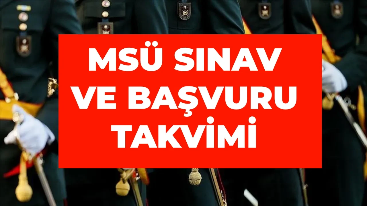 2027 MSÜ sınav ve başvuru tarihleri belli oldu: MSÜ sınavı ne zaman yapılacak, başvuru takvimi belli oldu mu?