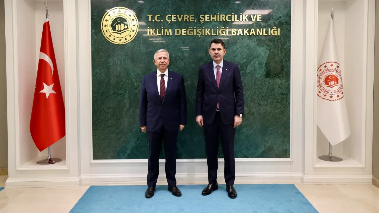 Bakan Murat Kurum ve Mansur Yavaş görüştü: Ortak akıl vurgusu dikkat çekti 