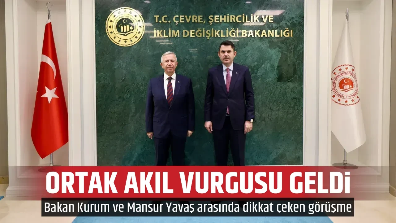 ORTAK AKIL VURGUSU GELDİ