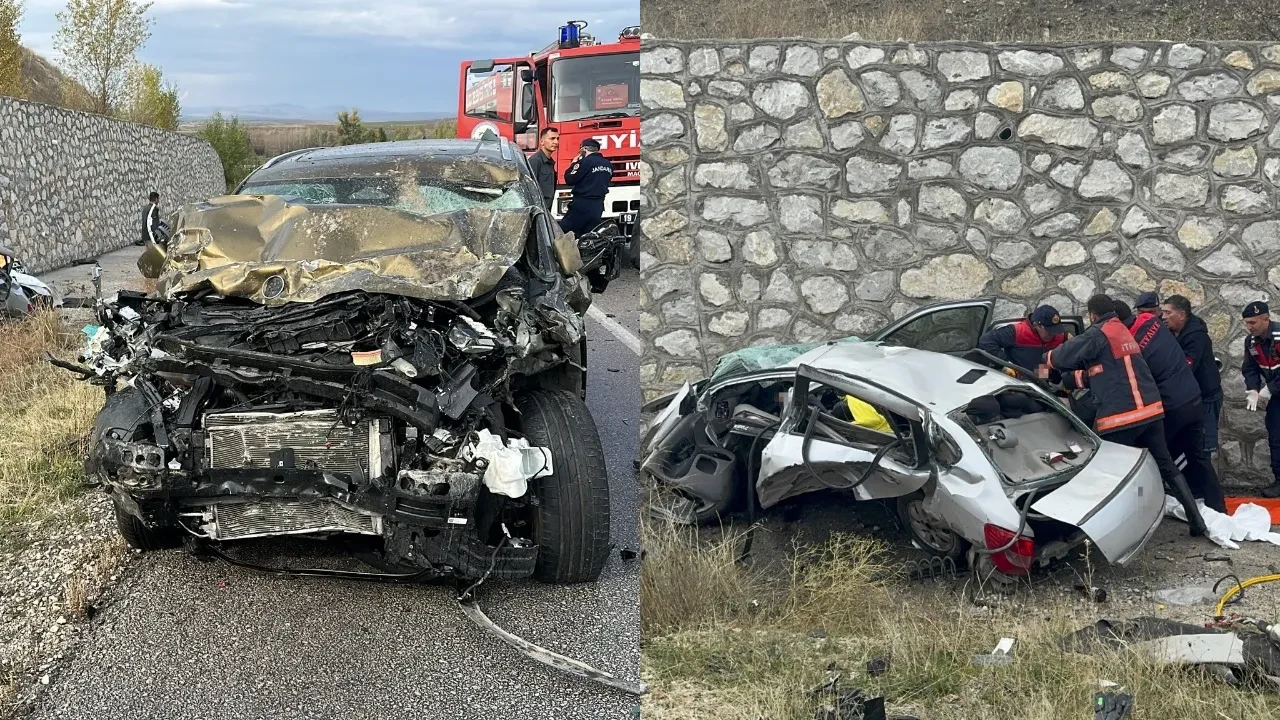 Çorum’da feci kaza: Cip ile otomobil çarpıştı, 4 ölü, 2 yaralı
