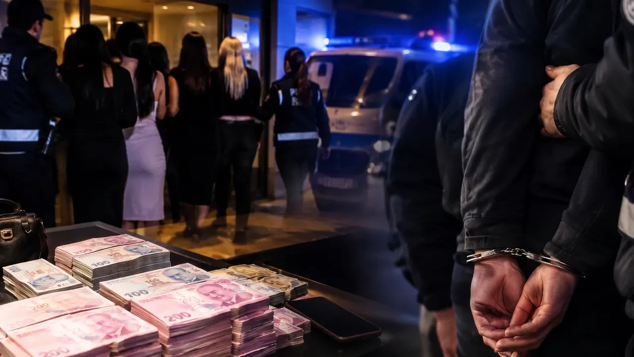 Fuhuş çetesinin 148 milyon TL’lik para trafiği! Mesajlar, ücret listeleri ve kasa kayıtları: Detaylar şoke etti