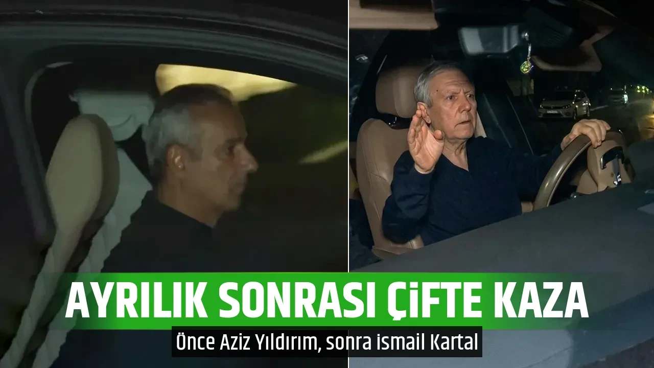 AYRILIK SONRASI ÇİFTE KAZA