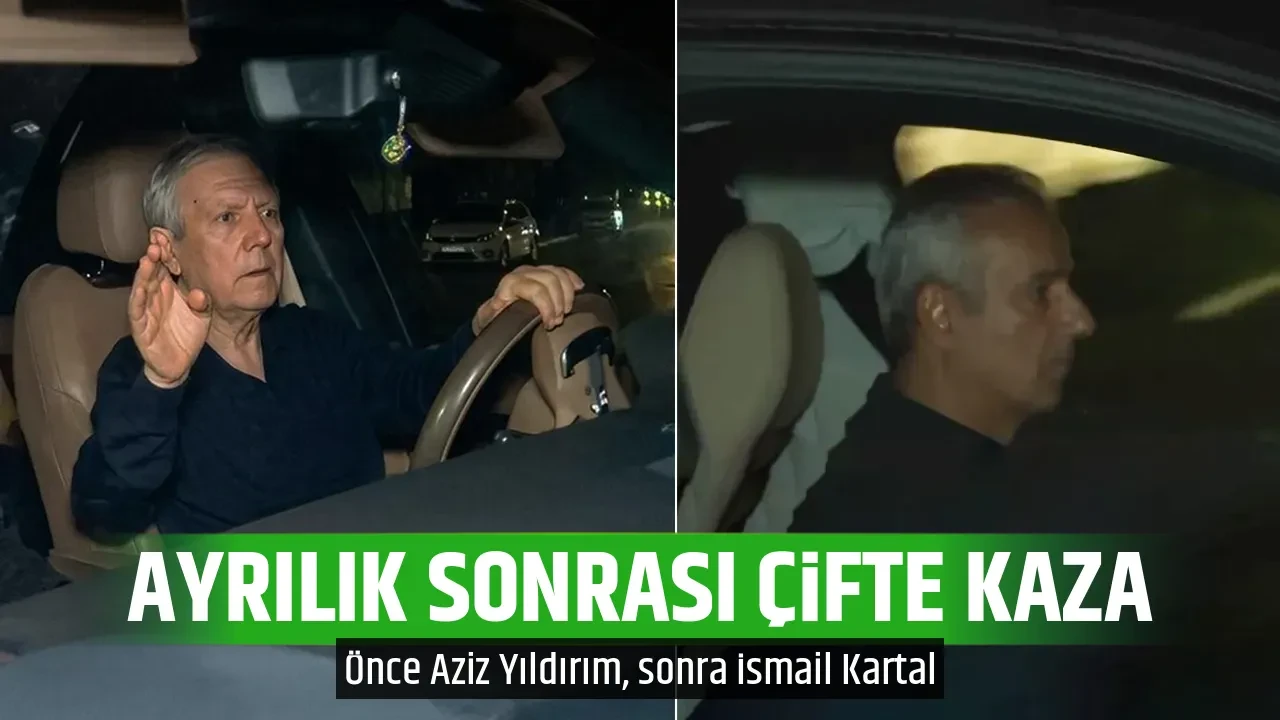 AYRILIK SONRASI ÇİFTE KAZA