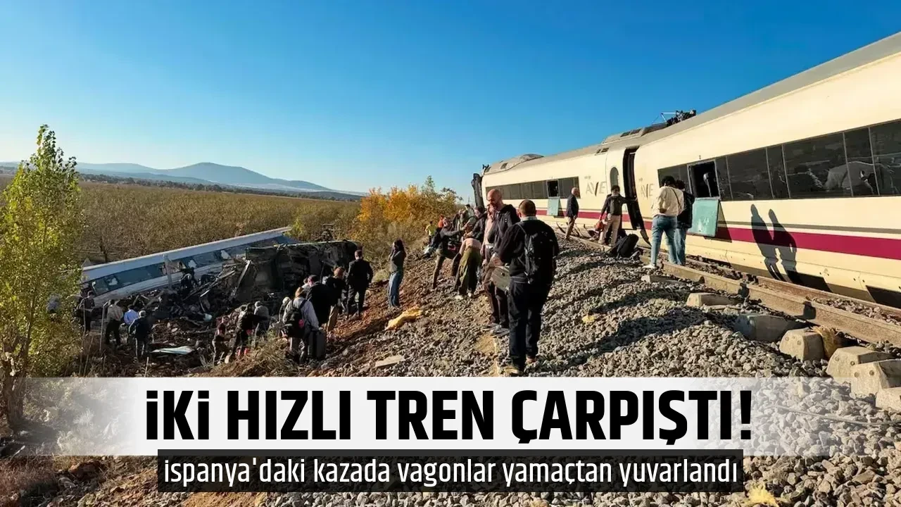 İKİ HIZLI TREN ÇARPIŞTI!