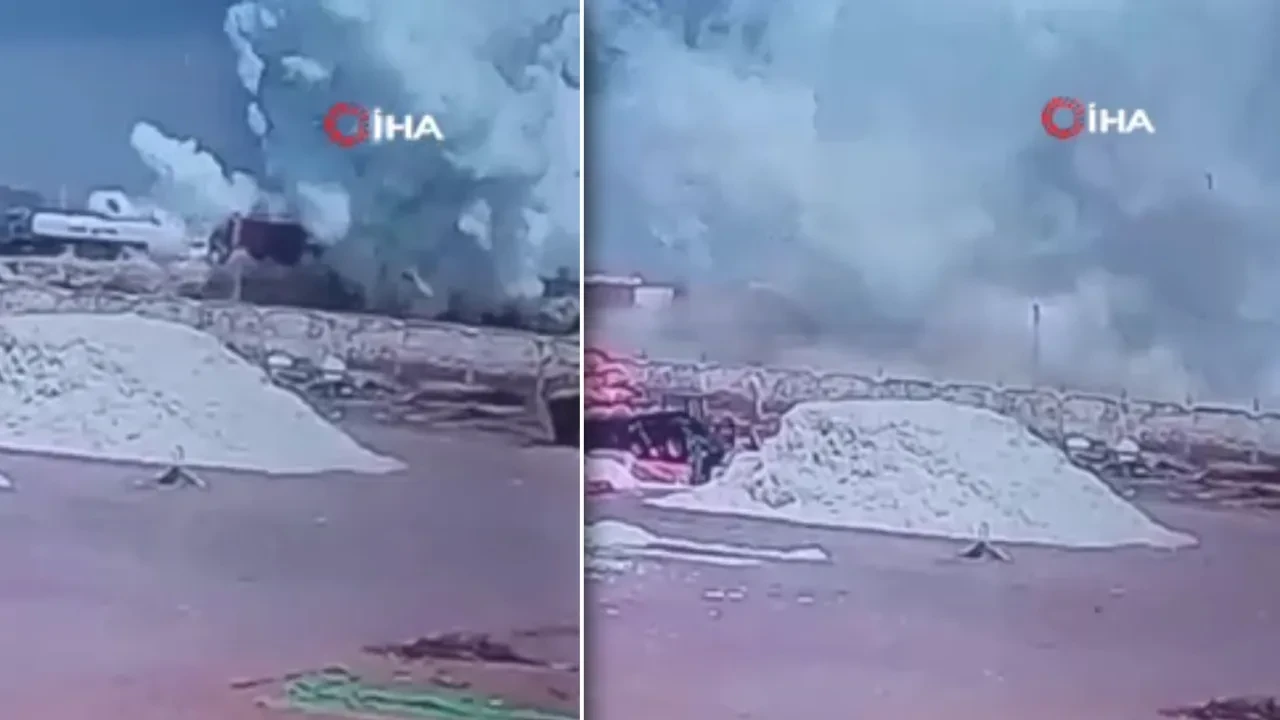 LPG tankeri bomba gibi patladı! Pakistan'daki olayda 2 kişi öldü