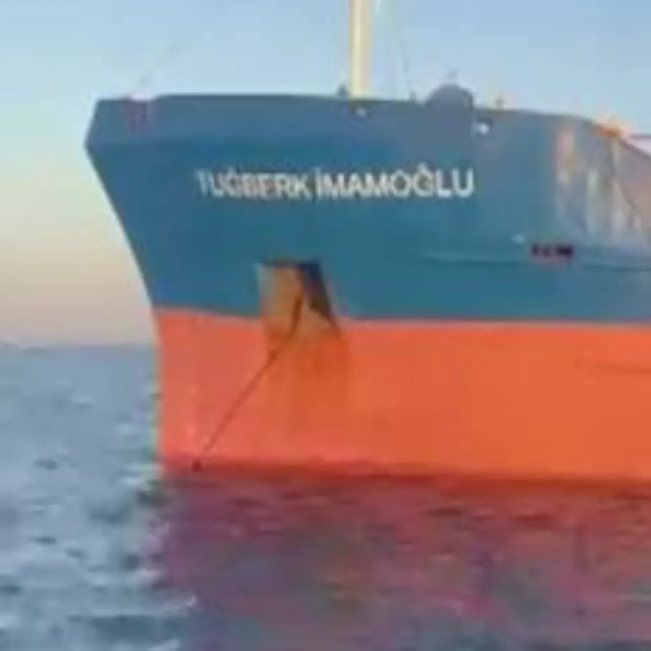 Marmara Denizi'nde batan 'Tuğberk İmamoğlu' gemisinde acı gelişme: Bir mürettebatın cansız bedenine ulaşıldı