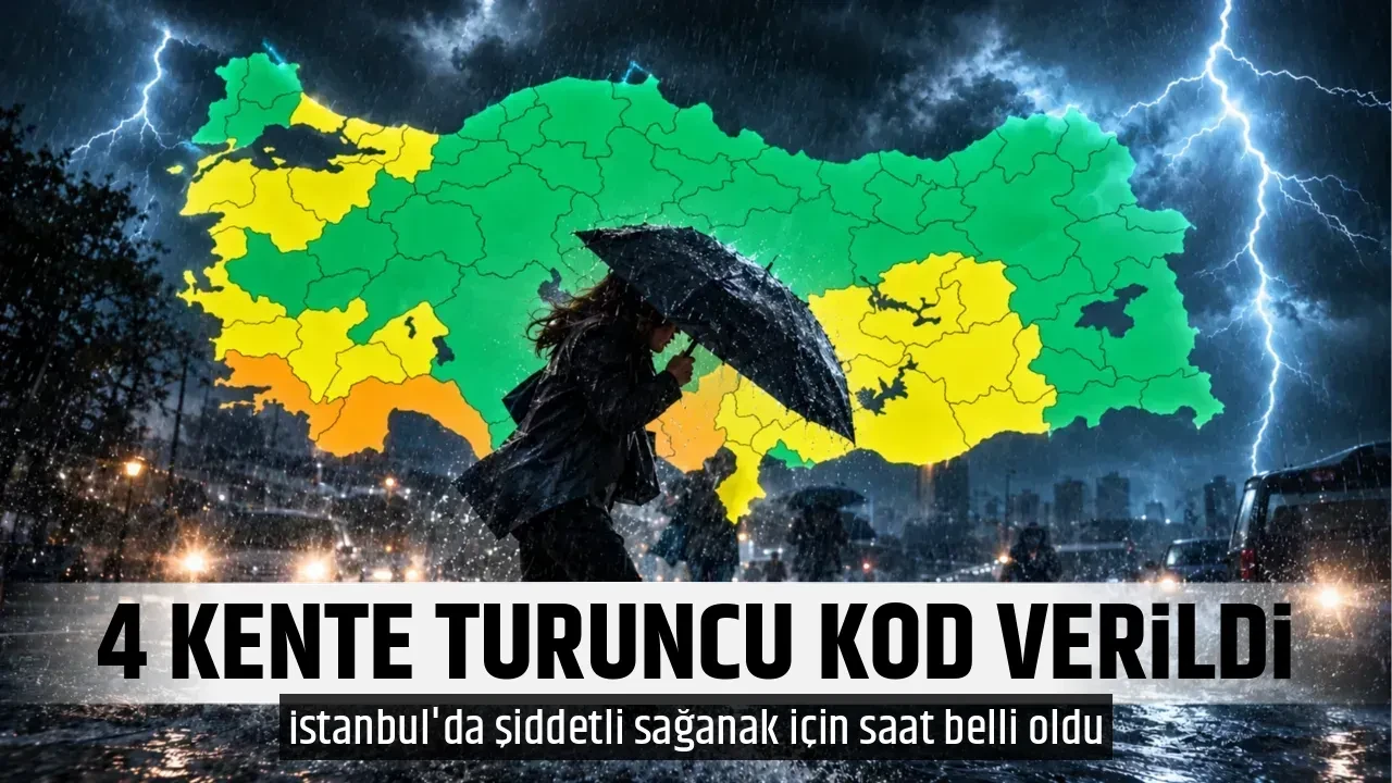 4 KENTE TURUNCU KOD VERİLDİ