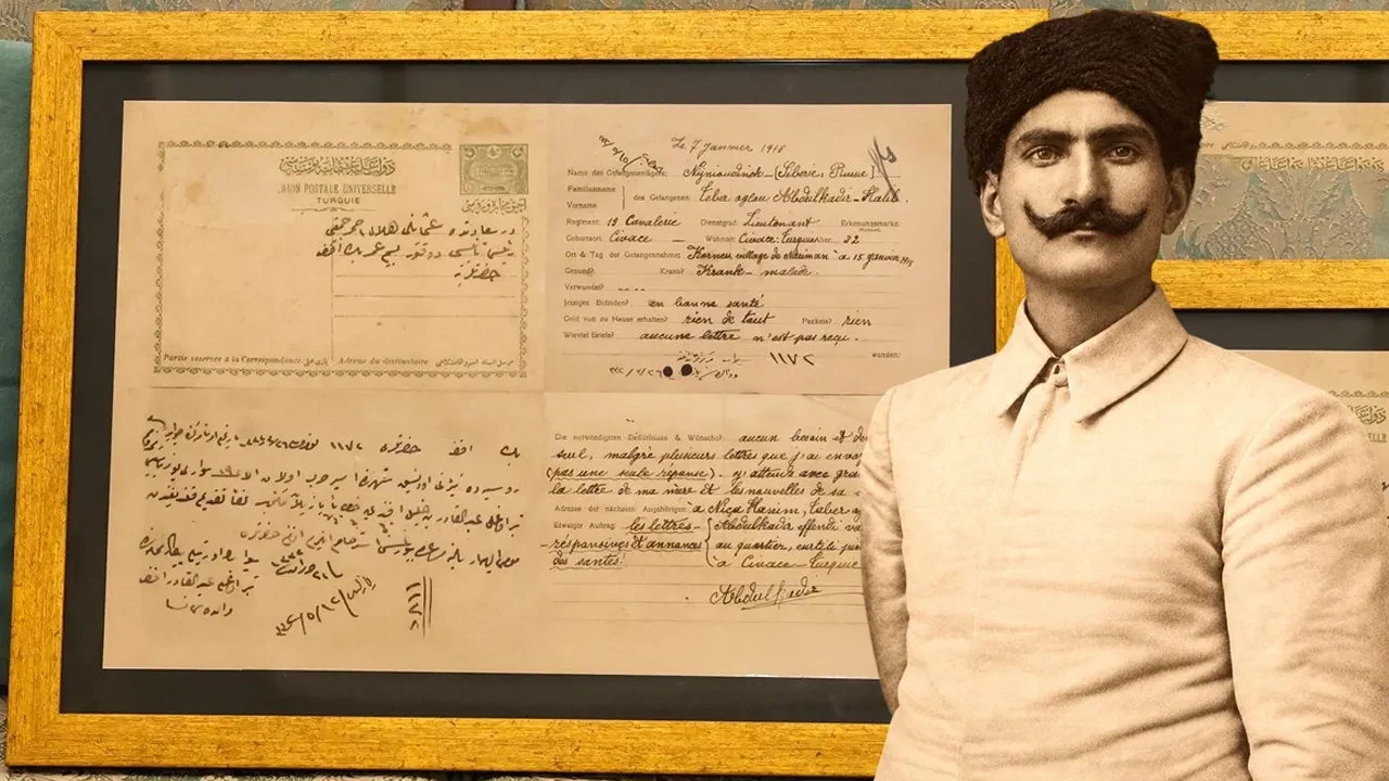 Ruslara esir düşen Sivaslı yüzbaşı Abdülkadir'in vesikası 110 yıl sonra ortaya çıktı: Annesine yazdıkları 1 asır sonra bile yürek sızlattı