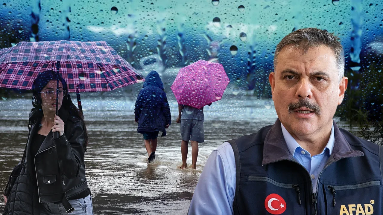 Bakan Çiftçi'den kuvvetli sağanak uyarısı! İstanbul dahil 30 ilde turuncu ve sarı kodlu alarm verildi