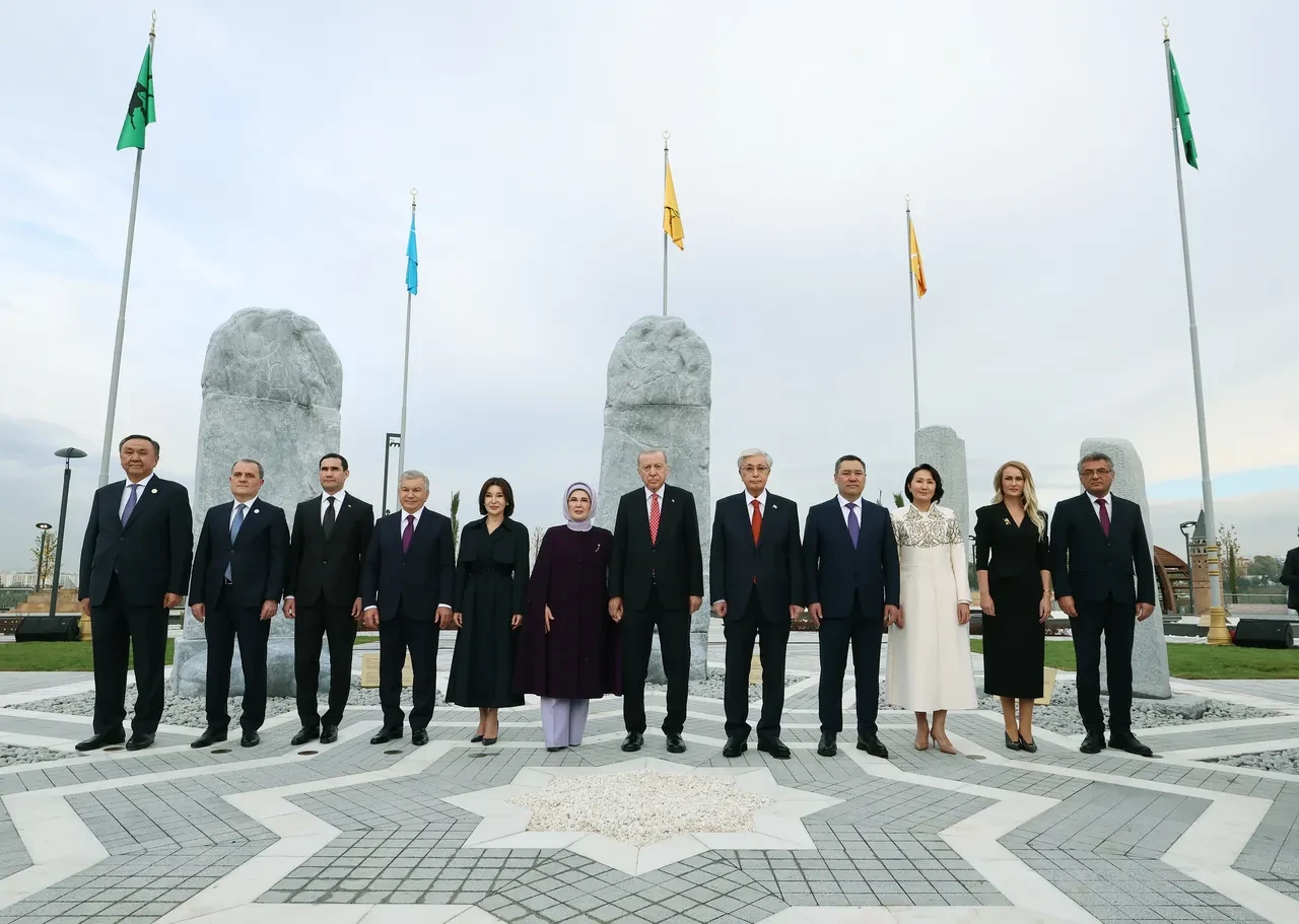 Cumhurbaşkanı Erdoğan ve Türk Devletleri Teşkilatı liderleri Beştepe Millet Ormanı'nda buluştu: Türk birlik fidanlarını dikildi