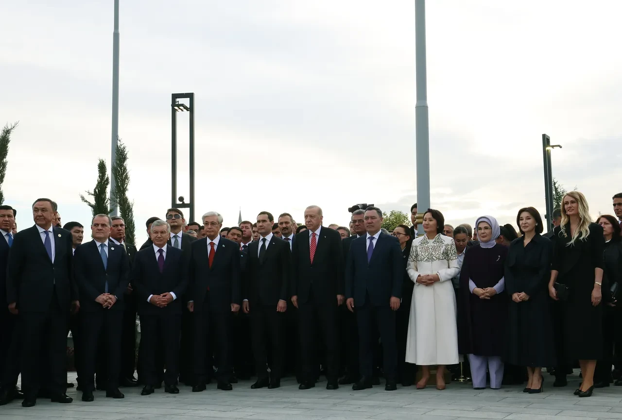 Cumhurbaşkanı Erdoğan ve Türk Devletleri Teşkilatı liderleri Beştepe Millet Ormanı'nda buluştu: Türk birlik fidanlarını dikildi