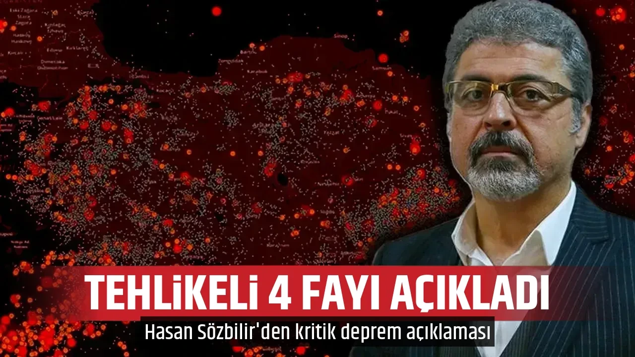 TEHLİKELİ 4 FAYI AÇIKLADI
