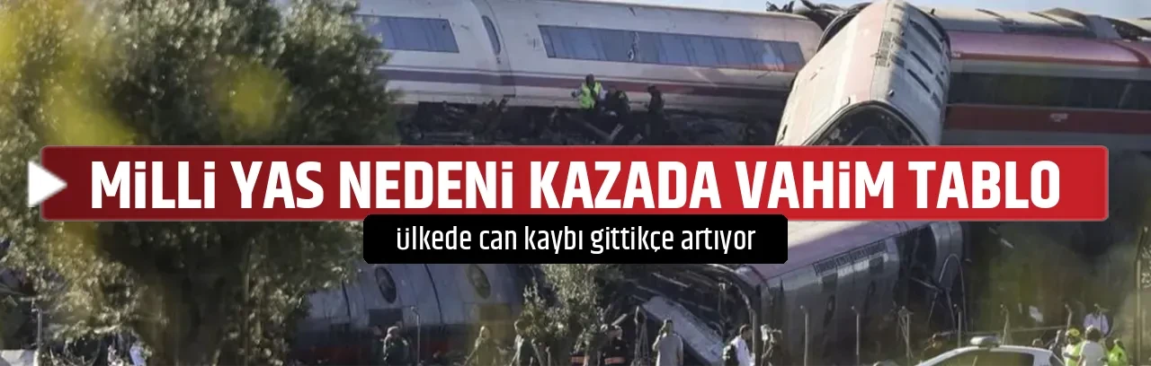 MİLLİ YAS NEDENİ KAZADA VAHİM TABLO