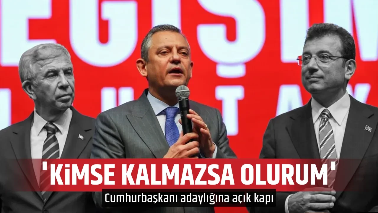 'KİMSE KALMAZSA OLURUM'