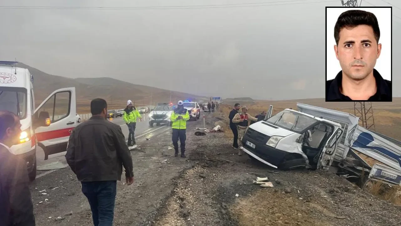 Van'da 3 araç çarpıştı: 12 yaralının olduğu kazada Polis Tayfun Akalan şehit oldu