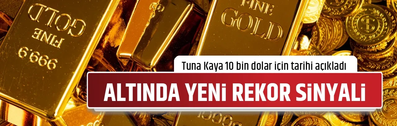 ALTINDA YENİ REKOR SİNYALİ