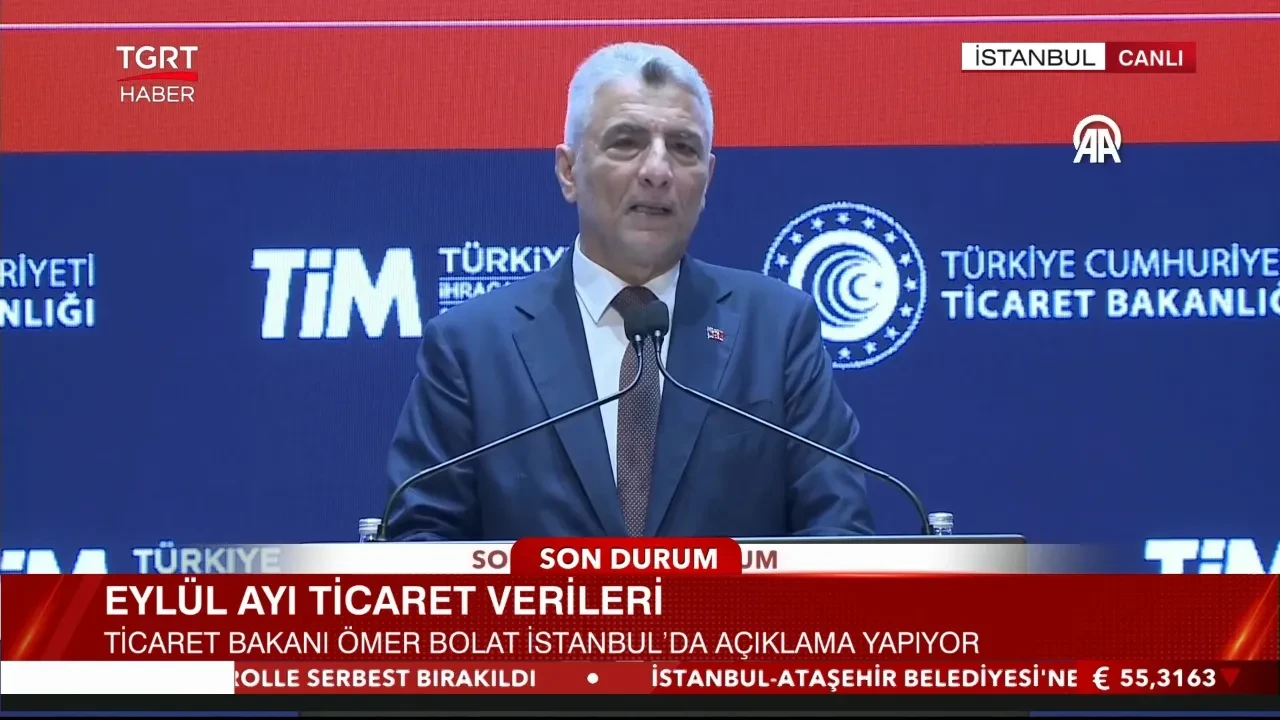 Bakan Bolat'tan açıklama: Türkiye ihracatta rekor kırdı! 5 ay üst üste tarihi zirve