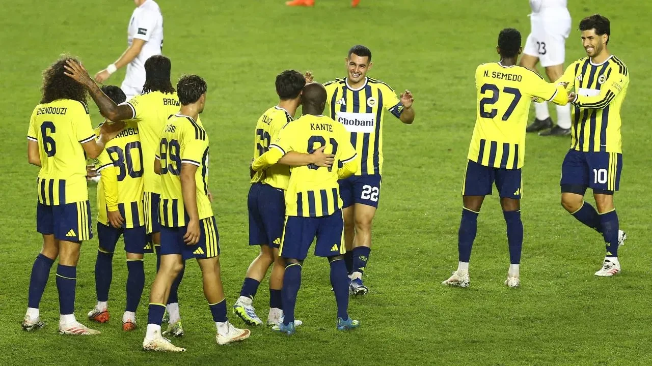 Fenerbahçe, Turan Tovuz'u mağlup etti! Sarı-lacivertliler hazırlık maçında kazandı