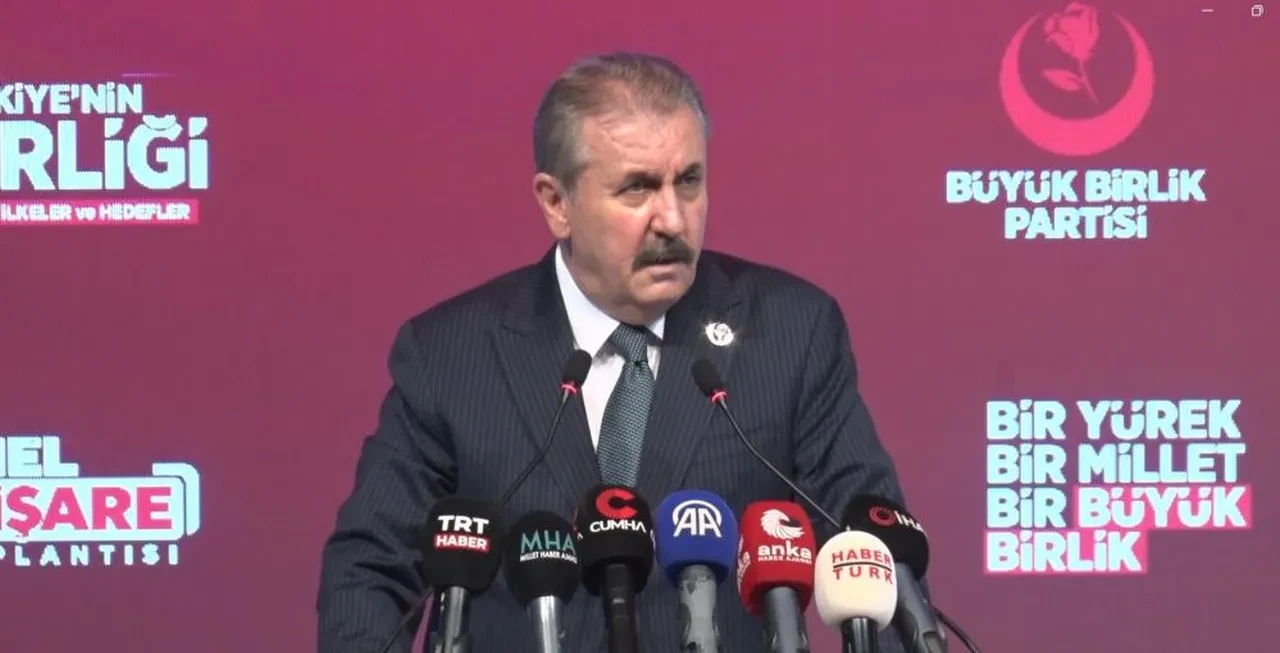 Mustafa Destici 4 kesimi sayıp 'vergide adalet' çağrısı yaptı 