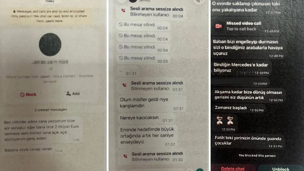 Zen Pırlanta sahiplerini tehdit eden 'Çirkinler'e operasyon! Mesajlar ortaya çıktı: 5 gözaltı