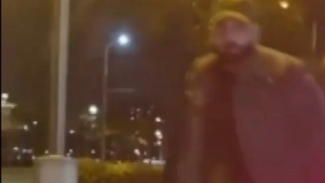 9 aylık bebeğin bulunduğu aracın önünü kesti, tehditler savurdu: Dehşet anları kamerada