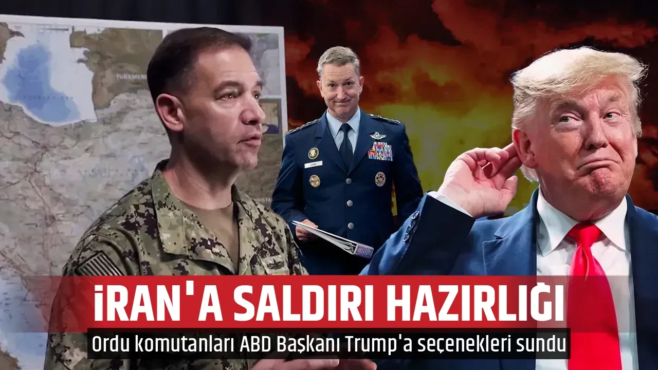 İRAN'A SALDIRI HAZIRLIĞI