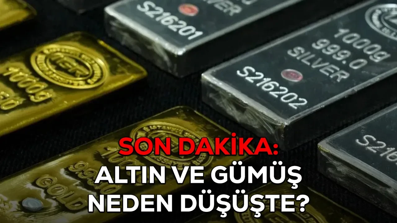 Altın ve gümüş neden düşüyor? 30 Ekim 2026 bugün altın ve gümüşte sert kayıplar yaşanıyor