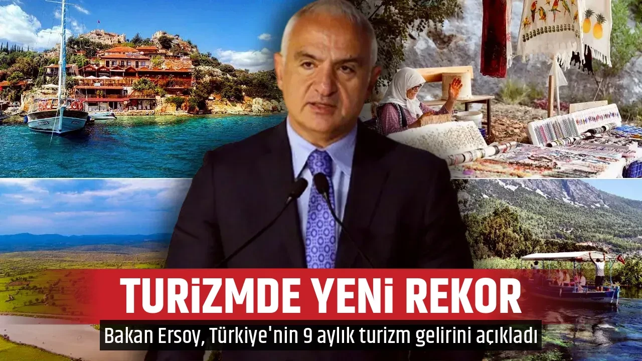 TURİZMDE YENİ REKOR