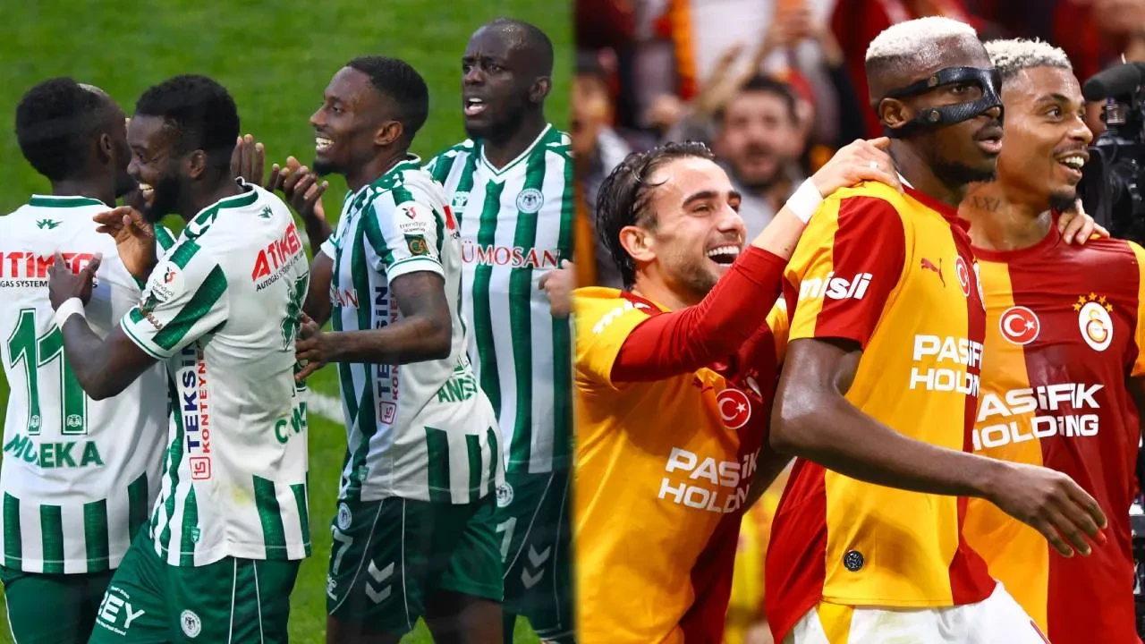 CANLI MAÇ ANLATIMI | Konyaspor ile Galatasaray karşı karşıya geliyor