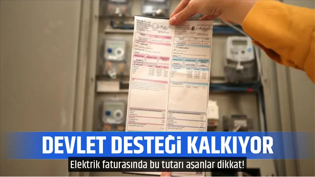 DEVLET DESTEĞİ KALKIYOR