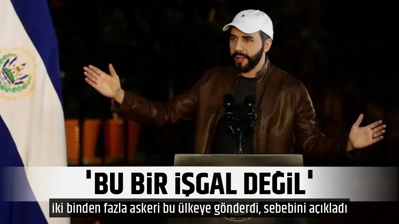 'BU BİR İŞGAL DEĞİL'