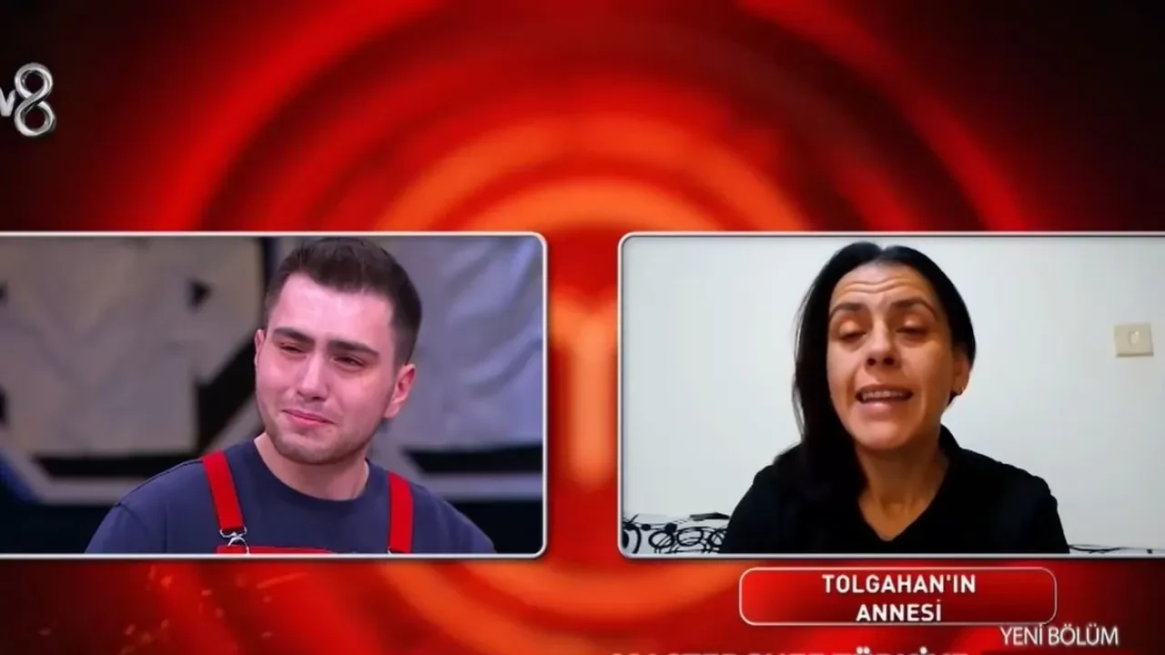 MasterChef’te Tolgahan’ın annesi sözleri geceye damga vurdu! “ Neden benim babam yok?”