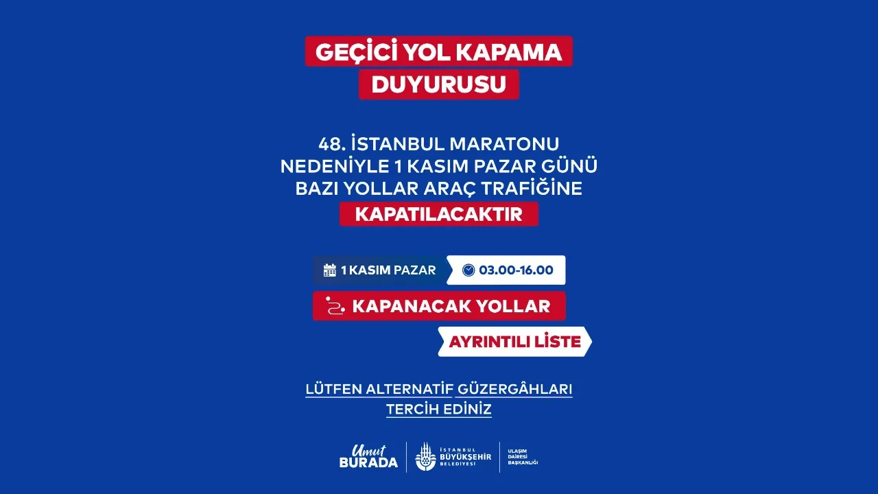 Trafiğe çıkacaklar dikkat: Pazar günü İstanbul'da bu yollar kapalı olacak! 15 Temmuz Şehitler Köprüsü, Galata Köprüsü kapalı mı? Yollar neden trafiğe kapatılacak?