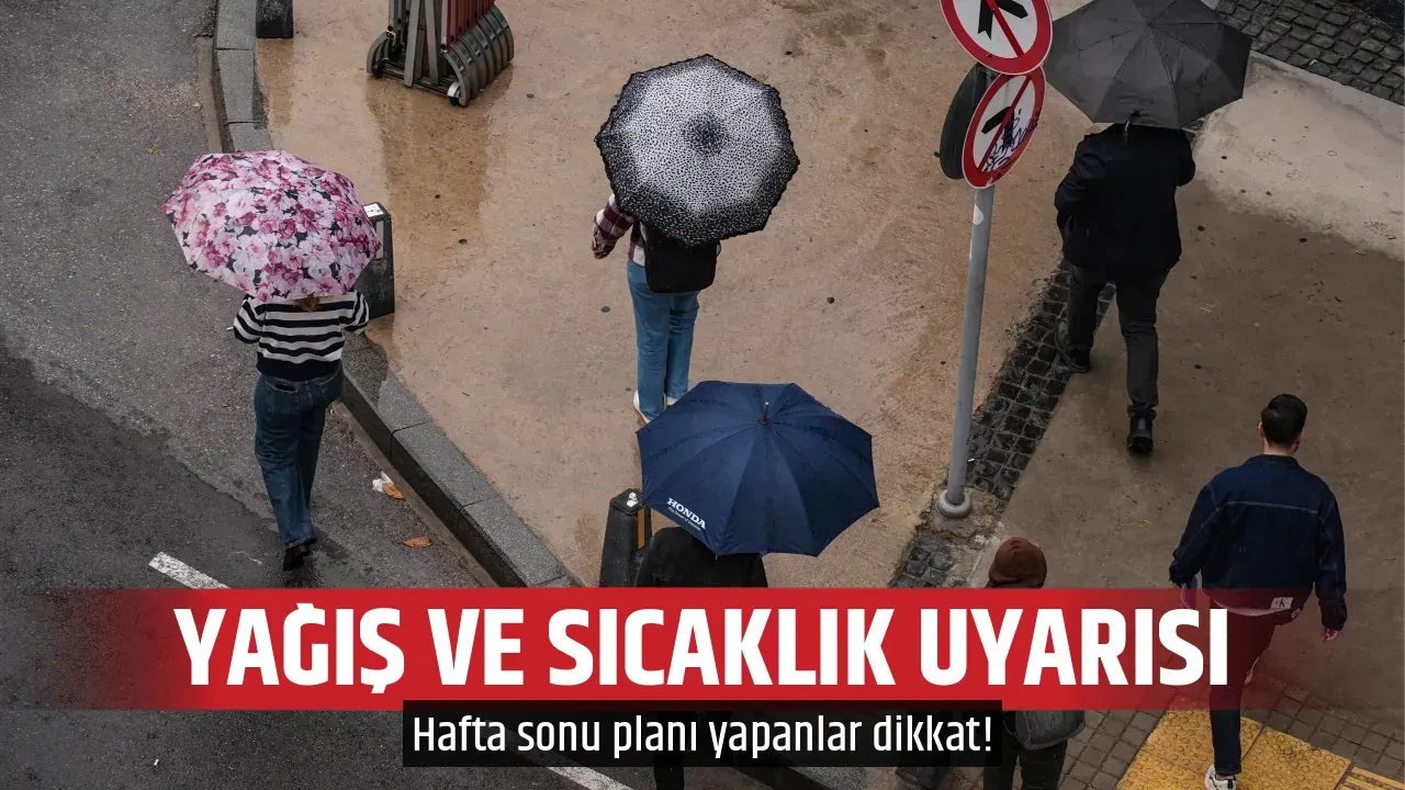 YAĞIŞ VE SICAKLIK UYARISI