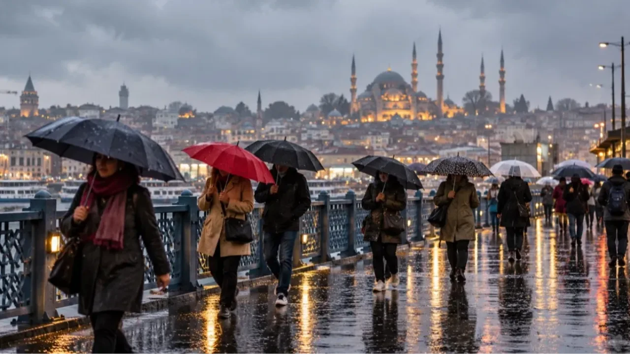 AKOM gün vererek uyardı! İstanbul'da sağanak yağış alarmı: Günlerce sürecek  