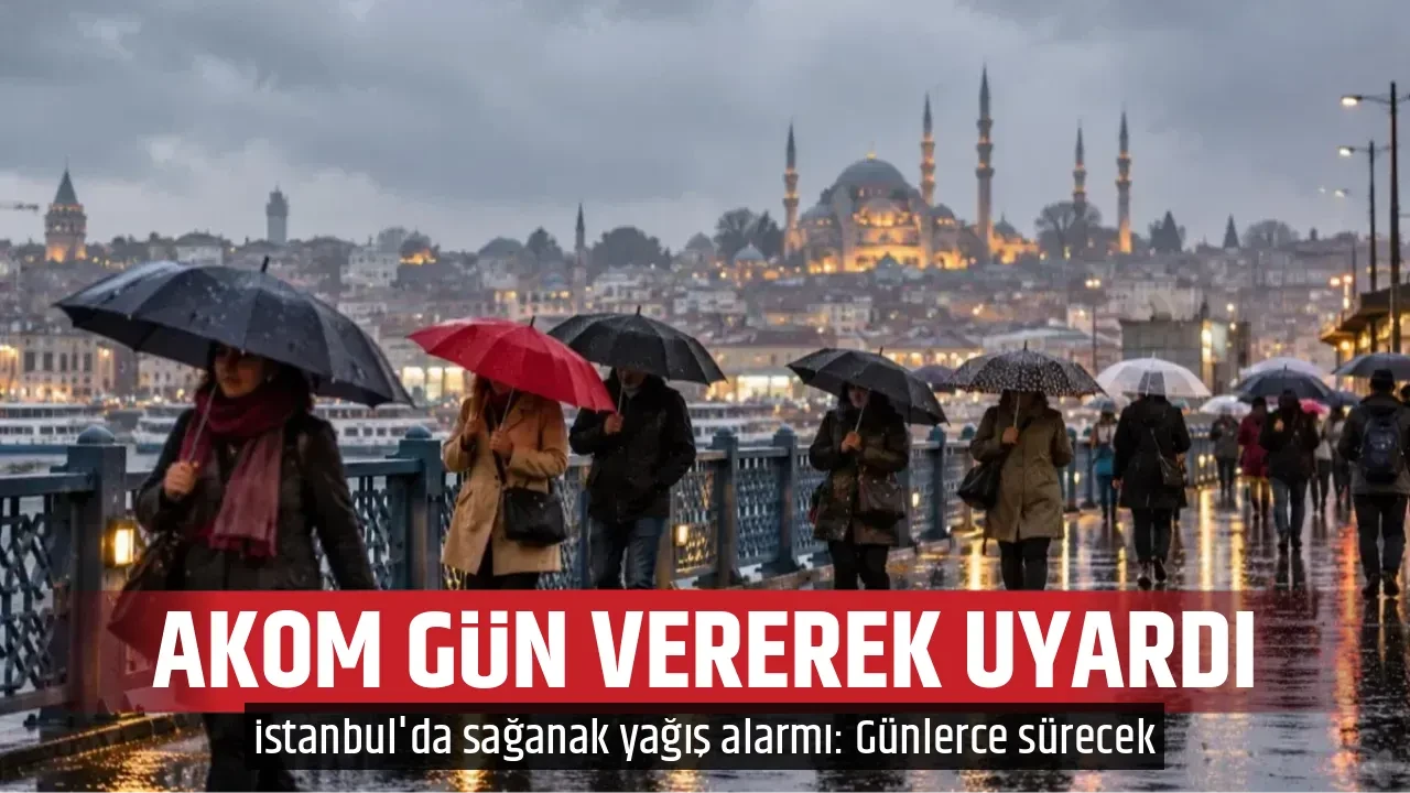 AKOM GÜN VEREREK UYARDI