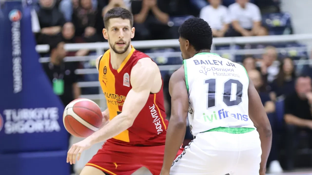 Galatasaray MCT Technic, Yukatel Denizli Basket'i 87-74 mağlup etti